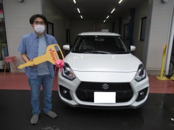スイフトスポーツ納車